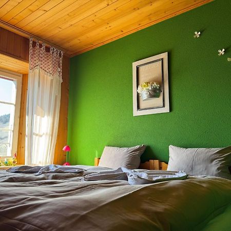Auberge De L'Ange Albeuve Eksteriør billede