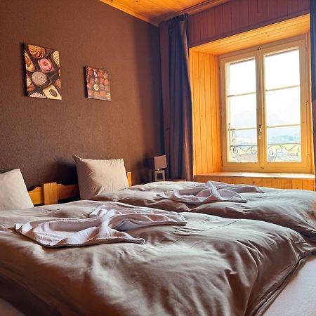 Auberge De L'Ange Albeuve Eksteriør billede