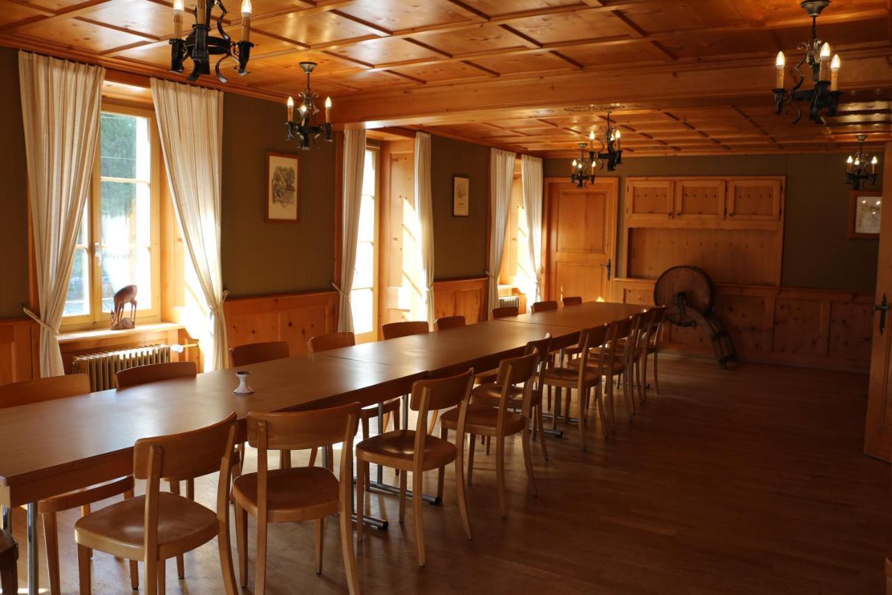 Auberge De L'Ange Albeuve Eksteriør billede