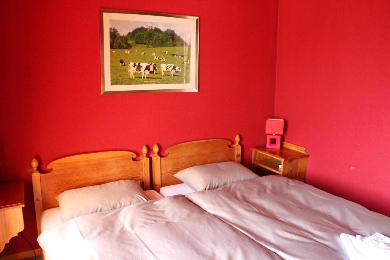 Auberge De L'Ange Albeuve Eksteriør billede