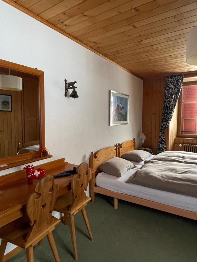 Auberge De L'Ange Albeuve Eksteriør billede