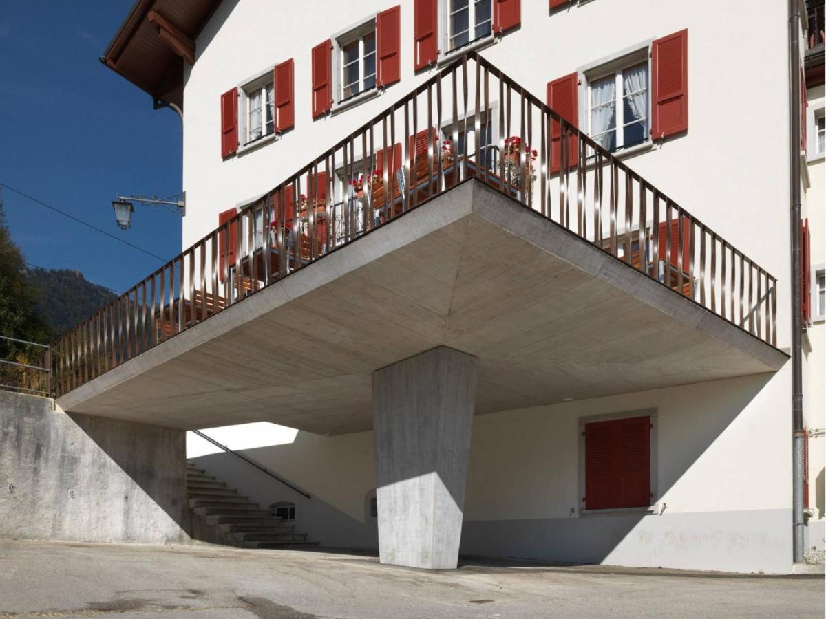 Auberge De L'Ange Albeuve Eksteriør billede