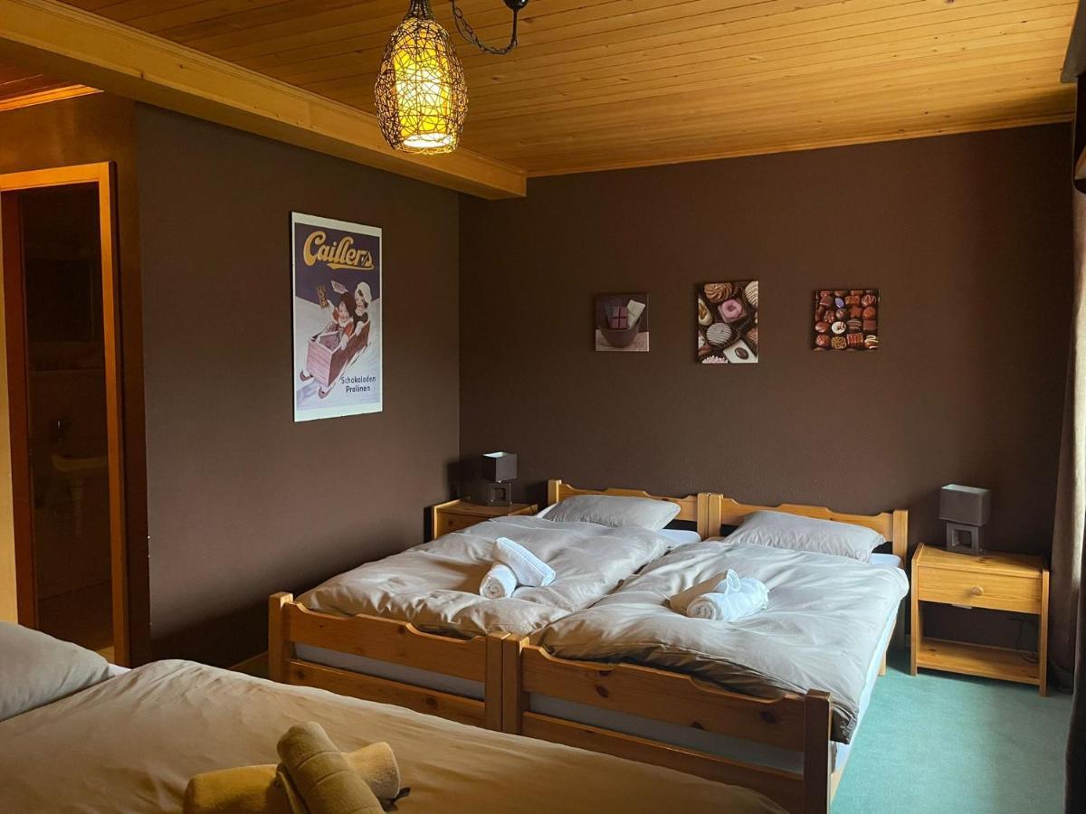 Auberge De L'Ange Albeuve Eksteriør billede