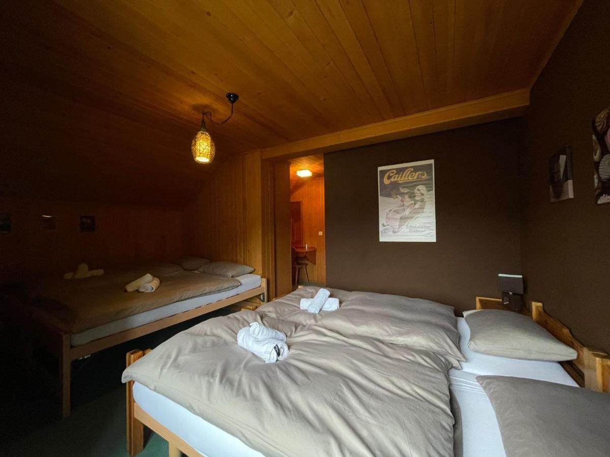 Auberge De L'Ange Albeuve Eksteriør billede