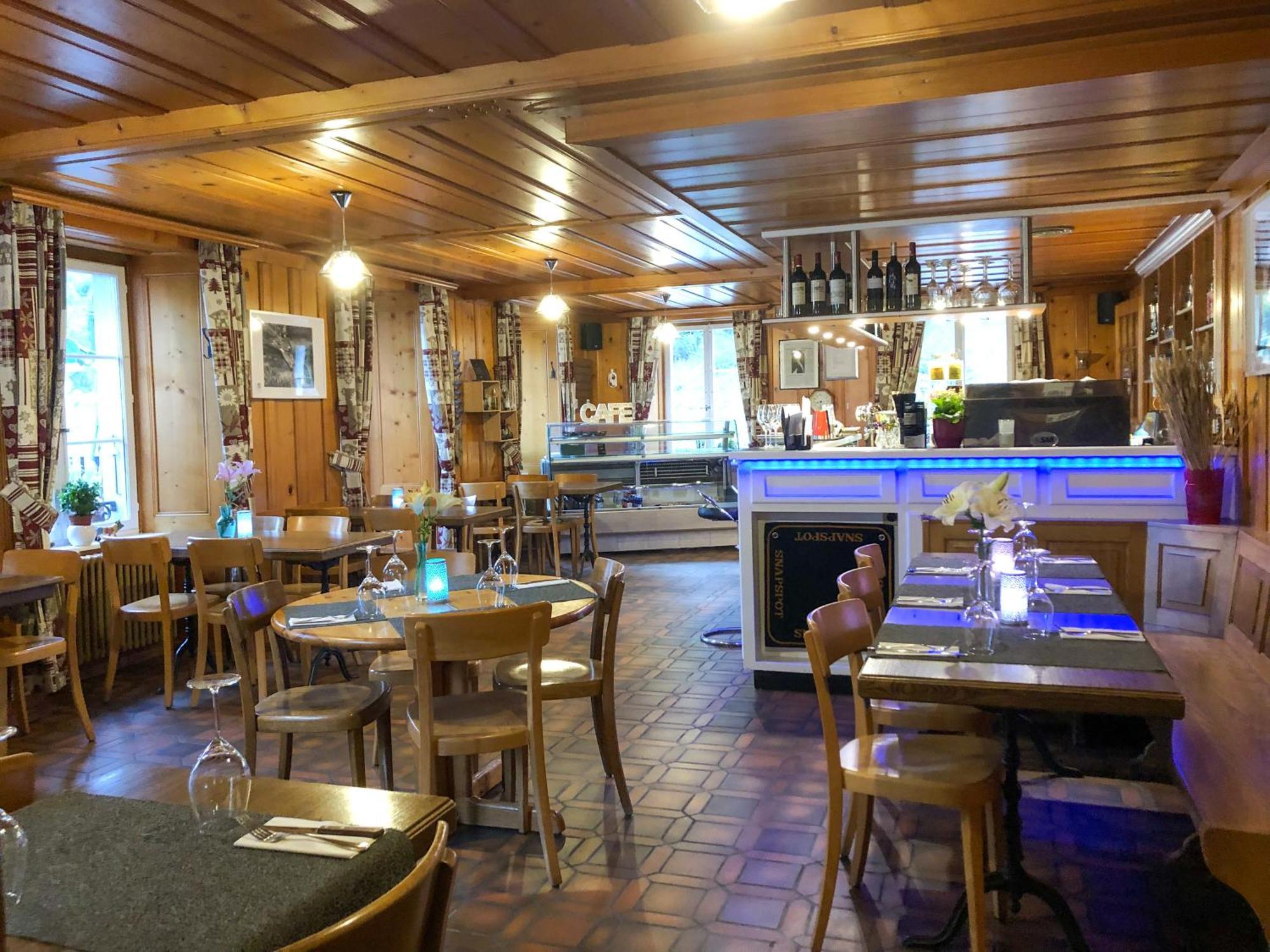 Auberge De L'Ange Albeuve Eksteriør billede