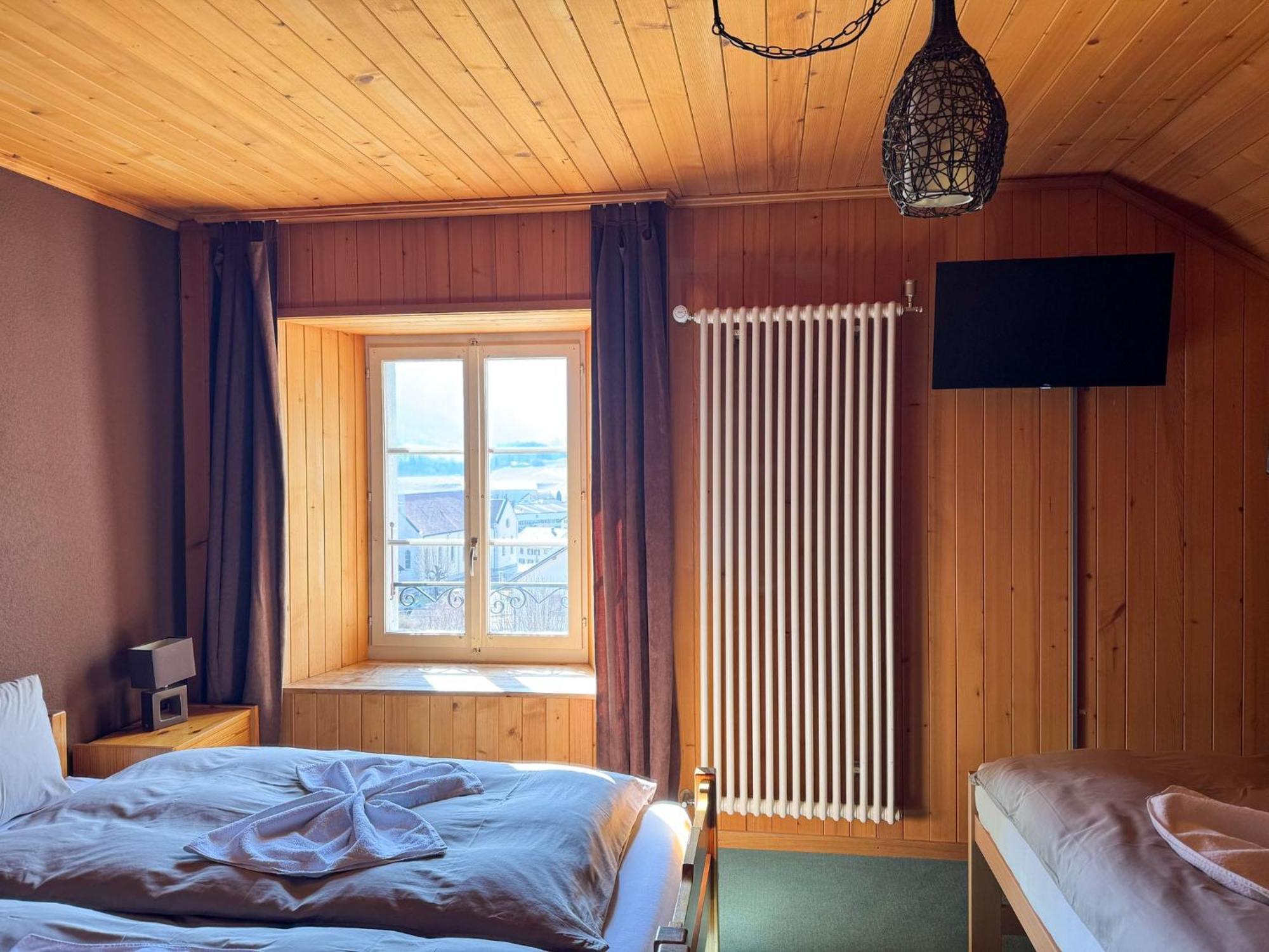 Auberge De L'Ange Albeuve Eksteriør billede